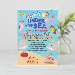 Unter dem Meeresspiegel - Einladungen zum nautisch