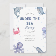 Unter dem Meeresthema Kindergeburtstag Party