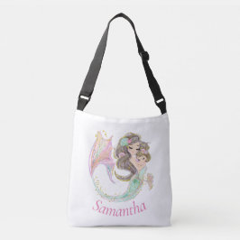 unter dem Meerjungfrau-Kreuzsack Tragetaschen Mit Langen Trägern