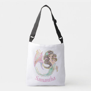 unter dem Meerjungfrau-Kreuzsack Tragetaschen Mit Langen Trägern