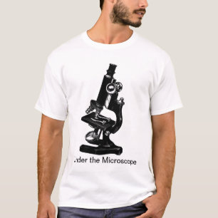 Unter dem Mikroskop - Wissenschafts-T-Shirt T-Shirt