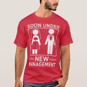 Unter dem neuen Management-Bachelor Party Stag Gro T-Shirt
