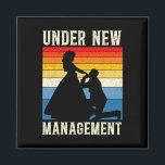 Unter dem neuen Management Groom Wedding Bachelor  Magnet<br><div class="desc">Unter dem neuen Management Groom Wedding Bachelor Party</div>