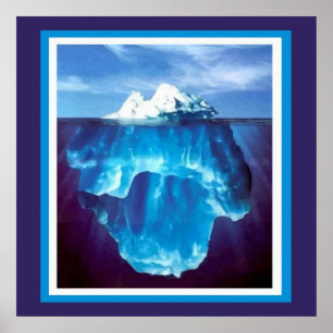 Unter dem Oberflächenplakat Poster