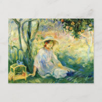 Unter dem Orangetree von Berthe Morisot