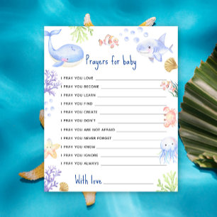 Unter dem Ozean Tier Gebete für Baby