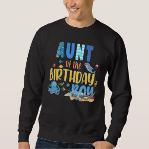 Unter dem Party "Sea Birthday Fish Aquarium Animal Sweatshirt