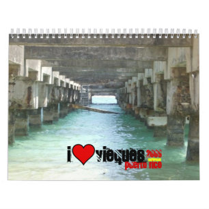 Unter dem Pier in Esperanza, Herz, 2009, puert… Kalender