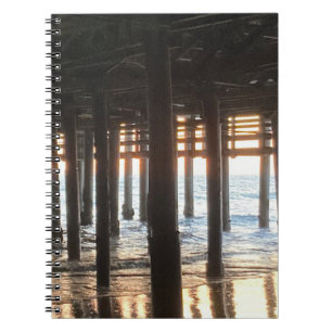 Unter dem Pier-Notebook Notizblock