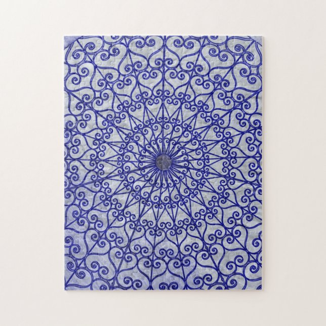 Unter dem Puzzle "Blue Dome Rose Garden Duluth MN" (Vertikal)