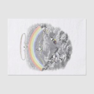 Unter dem Regenbogen Seidenpapier