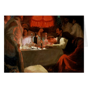 Unter dem roten Licht c.1910