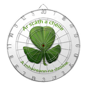 Unter dem Schutz der anderen überleben Menschen Dartscheibe