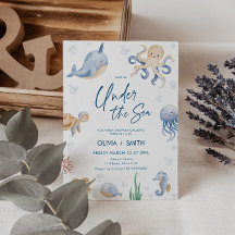 Unter dem Sea Baby Shower Party