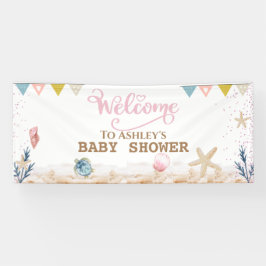 Unter dem Sea Baby Shower Willkommensbanner Banner