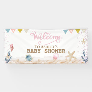 Unter dem Sea Baby Shower Willkommensbanner Banner