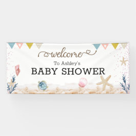 Unter dem Sea Baby Shower Willkommensbanner Banner