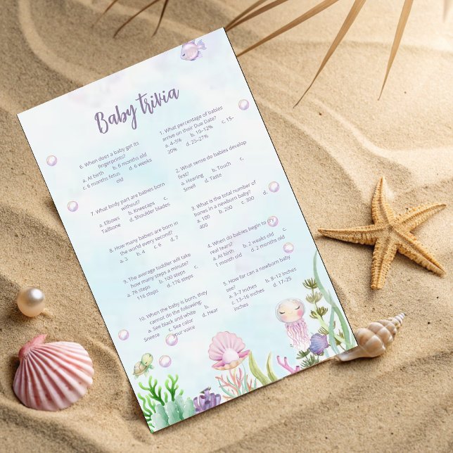 Unter dem Sea Baby Trivia (Von Creator hochgeladen)