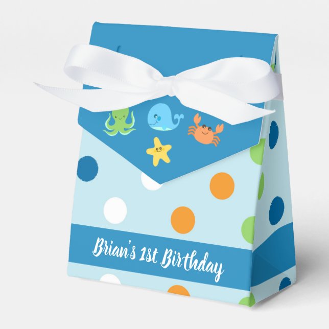 Unter dem "Sea Whale Gevor Box" Geschenkschachtel (Vorderseite)