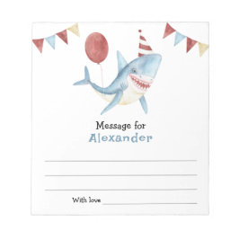 Unter dem Seehai Geburtszeitschrift Kapsel Notizblock