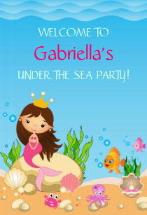 Download Unter den seemeerjungfrau partydekorationen Free