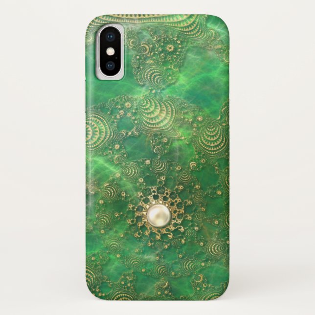Unter dem smaragdgrünen iPhone Case-Mate Hülle (Rückseite)