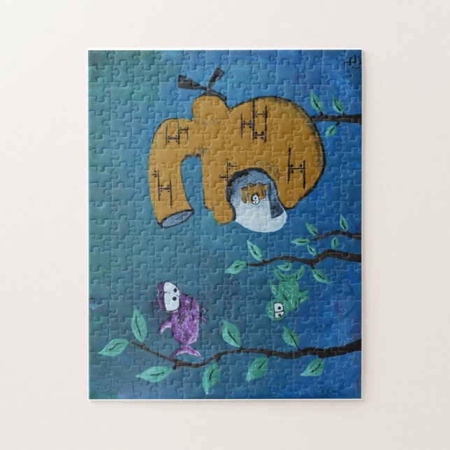 Unter dem Spiegel Puzzle (Vertikal)