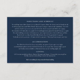 Unter dem Sternenhimmel kunstblau lila Hochzeitsde Begleitkarte