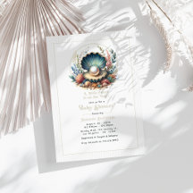 Unter dem Thema Elegant Pearl Baby Shower