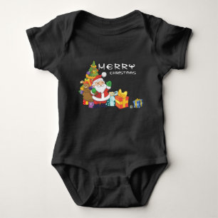 Unter dem Weihnachtsbaum Baby Strampler