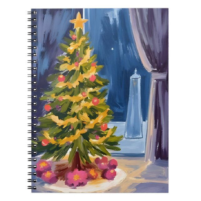 Unter dem Weihnachtsbaum Notizblock (Vorderseite)