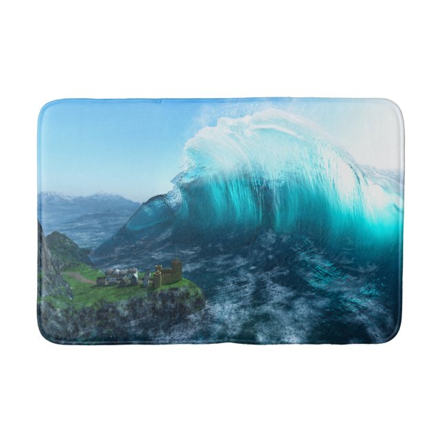 Unter dem Wellenbad Badematte (Vorderseite)