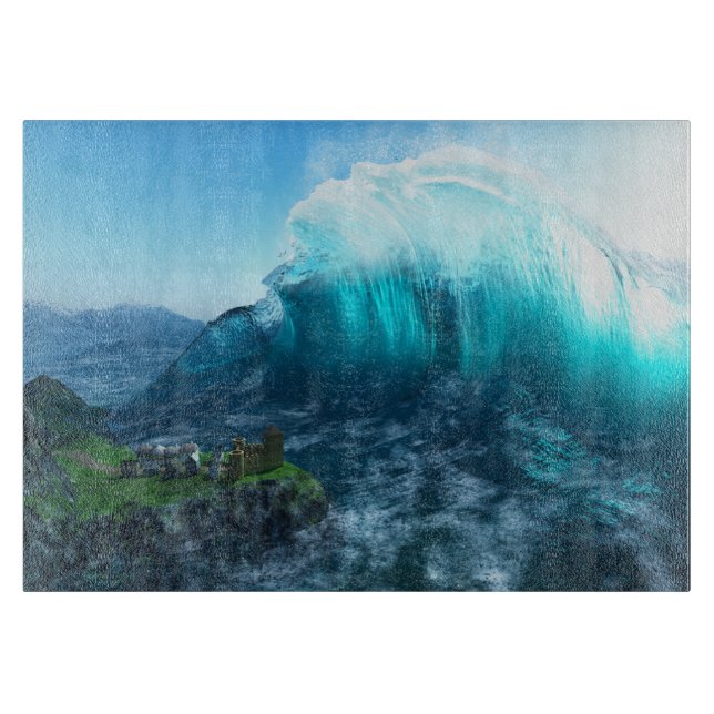 Unter dem Wellenschneider Schneidebrett (Vorderseite)