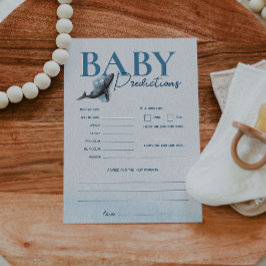 Unter dem Whale Baby Shower Card Einladung
