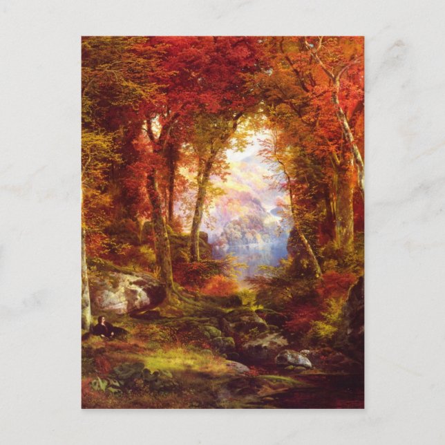 Unter den Bäumen Postkarte (Vorderseite)