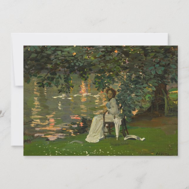 Unter den Bäumen, Ranelagh | Sir John Lavery (Vorderseite)