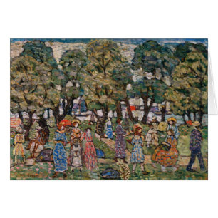 Unter den Bäumen von Maurice Prendergast, Fine Art