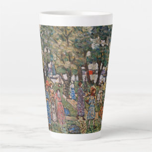 Unter den Bäumen von Maurice Prendergast, Fine Art Milchtasse