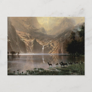 Unter den Bergen der Sierra Nevada Postkarte