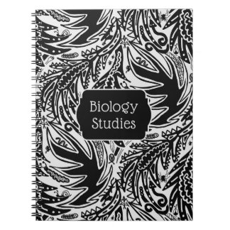 Unter den Blättern Biologie-Studien Schule Notizblock