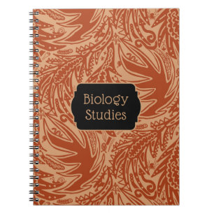 Unter den Blättern Biologie-Studien-Schule Notizblock