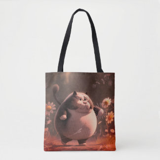 Unter den Blumen herumstrolchende Katze Tote