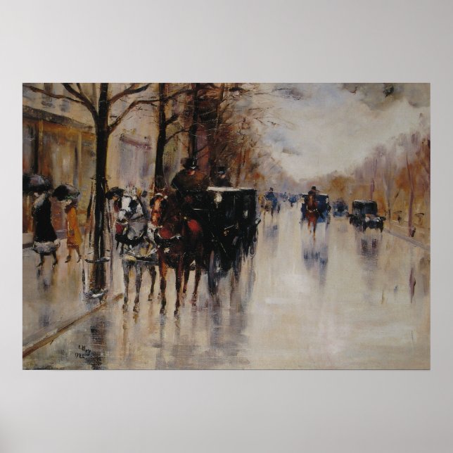 Unter den Linden Poster (Vorne)