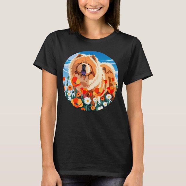 UNTER DEN MOPN Chow T-Shirt (Vorderseite)