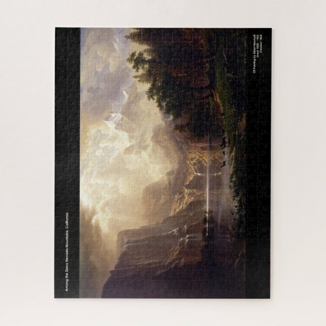 Unter den Sierra Nevada, Kalifornien Jigsaw Puzzle (Vertikal)