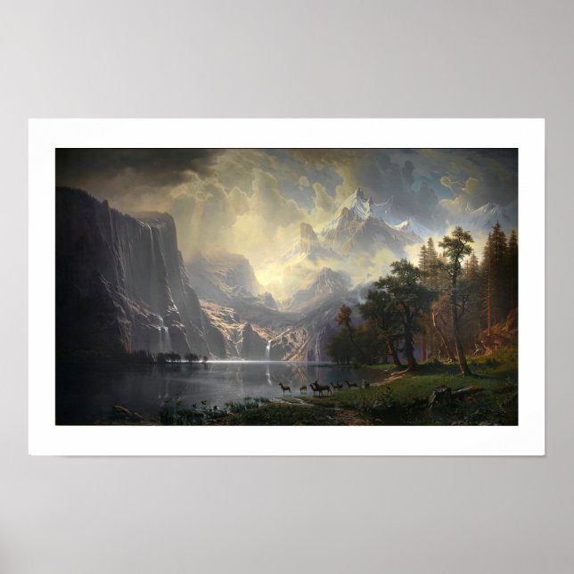 Unter den Sierra Nevada Poster (Vorne)
