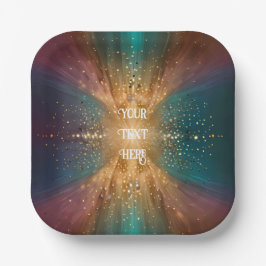 Unter den Sternen: Eine Feier der Liebe Pappteller