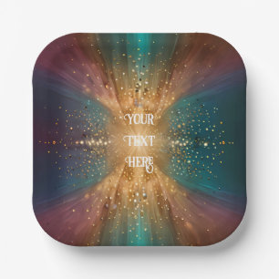 Unter den Sternen: Eine Feier der Liebe Pappteller