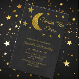 Unter den Sternen Geburtstag Einladung