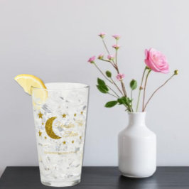 Unter den Sternen Geburtstag Glas